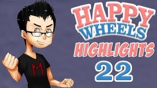 Happy Wheels Highlights 22 [upl. by Nimzzaj]