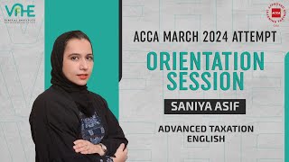 VIFHE  ATX English  Orientation Session for March 2024 Attempt  Saniya Asi [upl. by Komsa119]