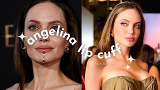 How To Wear The Angelina Jolie Lip to Chin Cuff By Nina Berenato [upl. by Werd671]