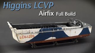 Airfix Higgins LCVP  172 Scale Plastic Model Kit  Full Build amp Review [upl. by Lynden]