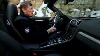 Rallye MonteCarlo Walter Röhrl im neuen Porsche Boxster S [upl. by Tonie]