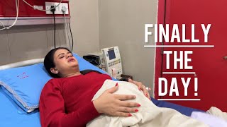 LABOUR PAIN STARTED  ADMITTED TO HOSPITAL  MY DELIVERY VLOG PART  1 [upl. by Avahc917]