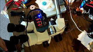 Lucky Zoom HY2307 microscope camera review [upl. by Nednyl]