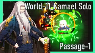 Guardian Tales  Kamael Solo  World11Passage 1 [upl. by Aleyam]