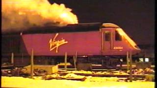 HST power car cold start paxman valenta neville hill late 90s [upl. by Selena]