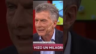 MACRI RECONOCE EL MILAGRO DE MILEI Y CAPUTO macri milei javiermilei caputo [upl. by Valry]