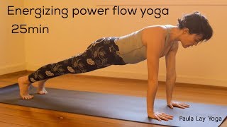 Energizing power flow yoga 25min [upl. by Aluino]