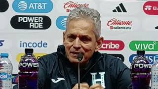 CONFERENCIA DE PRENSA REINALDO RUEDA DT DE LA SELECCIÓN NACIONAL DE HONDURAS [upl. by Leuams]