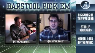 Barstool Pick Em  NFL week 14 [upl. by Good597]