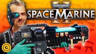 Firearms Expert Reacts To Warhammer 40K Space Marine 2’s Guns PART 2 [upl. by Aikram846]