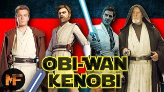 The Life of ObiWan Kenobi Explained Padawan Clone Wars amp Tatooine Years [upl. by Aralc26]