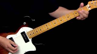 Fender Modern Player Tele Thinline Deluxe Demo [upl. by Gervais]