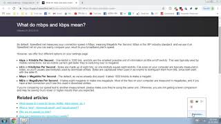 What does mean kbps and mbps [upl. by Aspia]