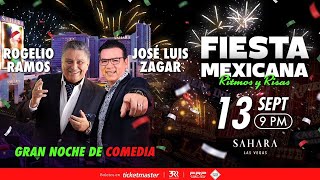 FIESTA MEXICANA Rogelio Ramos Y José Luis Zagar EN VIVO DESDE LAS VEGAS 13 SEPTIEMBRE HOTEL SAHARA [upl. by Tybalt399]