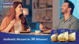 Authentic Biryani in just 30 min with Daawat Biryani Kit [upl. by Lucey732]