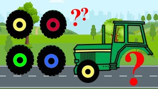 CORRECTLY GUESS THE WHEEL OF TRACTOR [upl. by Ydrah]