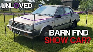 Our quotBARN Findquot 40 Year Old Nissan Sunny was in Show n Shine [upl. by Antonino]