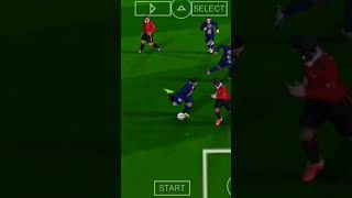 Fifa 23 ppsspp Messi fake shot skill ⚽ppsspp fifa23 gaming shorts [upl. by Lacim]