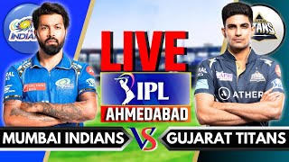 IPL 2024 Live MI vs GT Live Match  IPL Live Score amp Commentary  Mumbai vs Gujarat Live Match [upl. by Eiramanit]