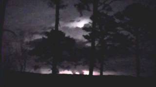 March 12th 2006 Tornado between Colcord OK and Gentry AR [upl. by Aneerak]