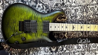 PRS Dustie Waring CE 24 Floyd Jade Smokeburst unpacking [upl. by Siramaj]