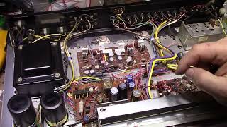 ROTEL RX802 Receiver Restoration Ep 207 [upl. by Ityak423]