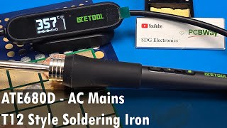 SDG 341 ATETOOL AD680D 80W 230V Soldering Iron [upl. by Dudley]