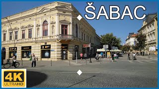 4K Šabac  Serbia🇷🇸Walking Tour  City Centre [upl. by Elleuqram]