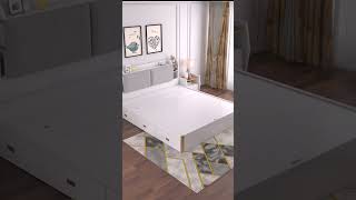 Top 5 Bed Designs for Small amp Large Bedrooms  Perfect Bed Guideinteriordesignshorts shortsfeed [upl. by Tnahsin]