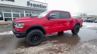 2022 Ram 1500 Rebel GT  Flame Red  Stock T9820A [upl. by Barde358]