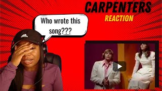 First Time Reaction to Carpenters  Weve Only Just Begun [upl. by Oisacin]