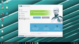 ESET NOD32 Antivirus 10x solicitar y activar con licencia de prueba desde la misma aplicación [upl. by Ebba]