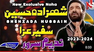 New Promo Noha  Syed Zada Hussain  Nadeem Sarwar New Nohay 2024  Nadeem sarwar new noha 2025 [upl. by Alyal]