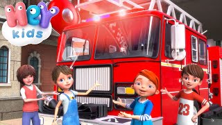 Los Bomberos 🚒 Canciones para Niños en Español  HeyKids  Videos Infantiles [upl. by Lerual]