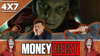 La Casa De Papel Money Heist  4x7 quotTumbar la carpaquot REACTION  REVIEW [upl. by Bean333]