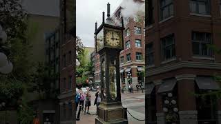 Discovering the Timeless Charm of Gastowns Steam Clock in Vancouver [upl. by Akiaki]