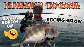 Slow jigging dikedalaman 170200M  daido green hell pe 13 [upl. by Berenice]