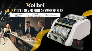 Kolibri KBR500 The Ultimate Mix Denomination Bill Counter at an Unbeatable Price [upl. by Miriam]