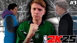 JEG BLIVER VERDENS BEDSTE BASKETBALL SPILLER NBA MYCAREER 1 NBA 2K25 [upl. by Haletky]