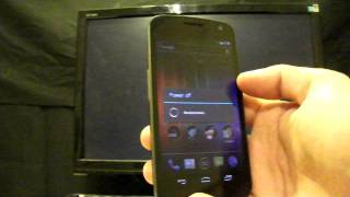 Galaxy Nexus CDMA LTE First Custom Rom Android Revolution HD 211 Install Overview [upl. by Nolahs]