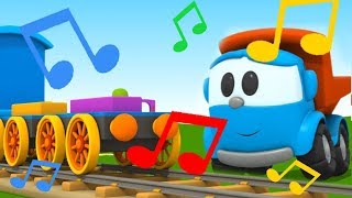 Leo il camion e il trenino  Canzoni e sigle per bambini [upl. by Yellhsa]