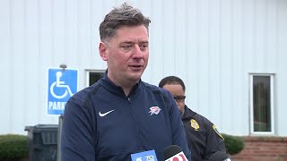 Mayor Holt gives update on response to OKC tornado damage [upl. by Fletch]