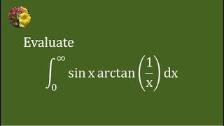 Solving improper integral using standard techniques [upl. by Tranquada]