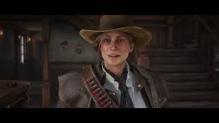 Red Dead Redemption 2 Sadie Adler meets his twin sister [upl. by Ynnob]