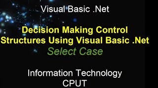 Structures and Select Case statement using Visual Basic [upl. by Maryn]