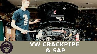 VW Replace Crack pipe amp SAP on GTI GOLF JETTA R32 [upl. by Yerok]