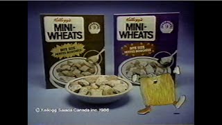 Kellogg’s MiniWheats Commercial 1986 [upl. by Relda]