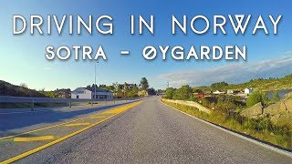 Driving in Norway Sotra  Øygarden [upl. by Ettari]