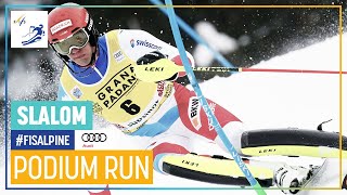 Ramon Zenhaeusern  1st place  Alta Badia  Mens Slalom  FIS Alpine [upl. by Primalia992]