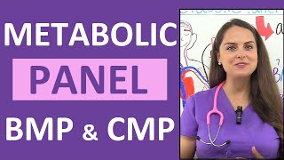 Metabolic Panel Explained Basic BMP amp Comprehensive Metabolic Panel CMP Lab Values for Nurses [upl. by Anhavas722]